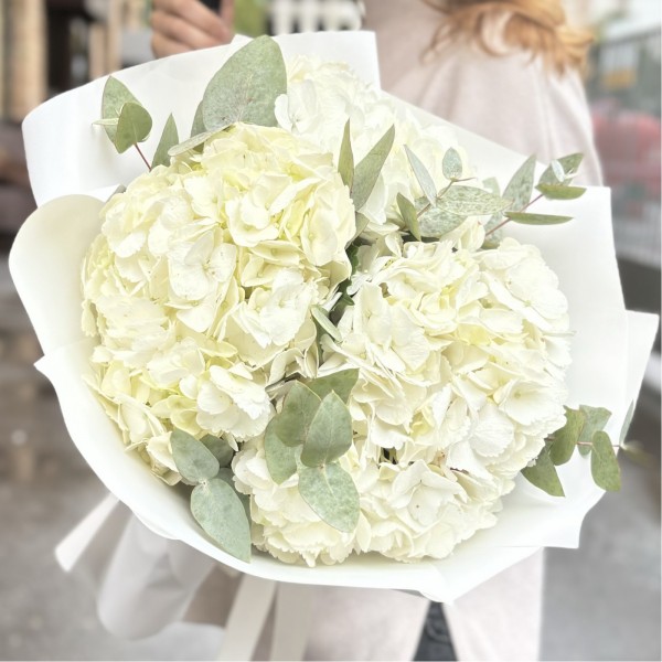 Букет из 3 гортензий «Я готов на все»